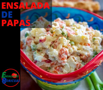 receta ensalada de papa boricua