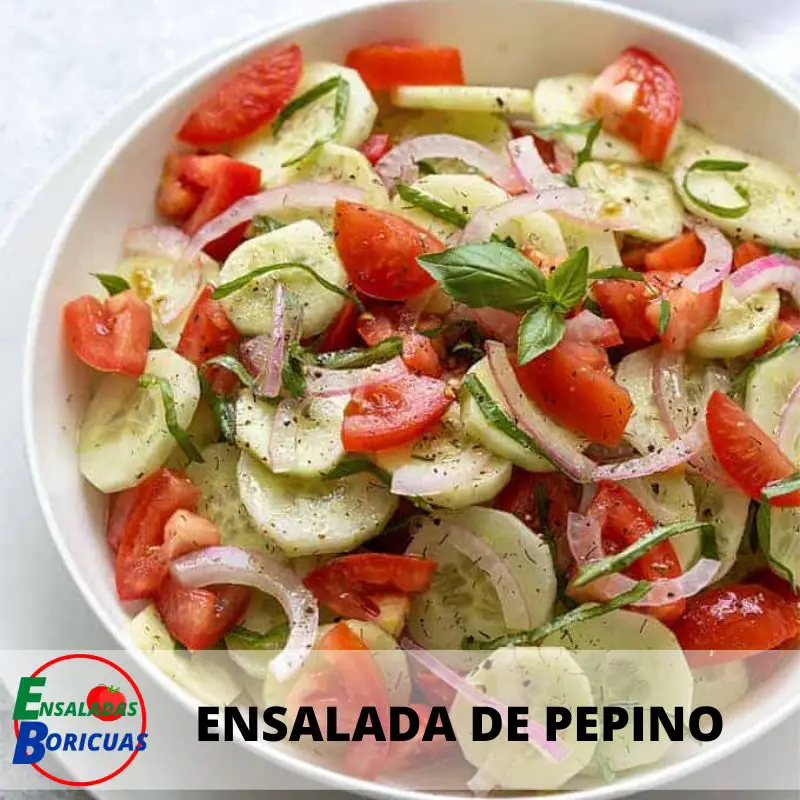 → Receta《ensalada De Pepino Boricua》※ ↑↑ 【2024】 0039